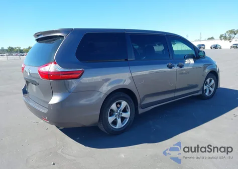 2018 Toyota Sienna L 7 Passenger from USA, damaged, VIN 5TDZZ3DCXJS901586